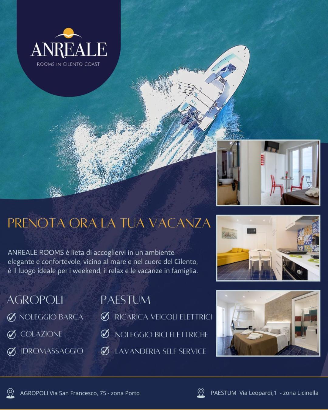 Anreale Rooms เพสตุม ภายนอก รูปภาพ